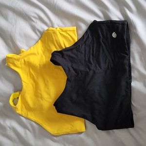 Set of 2 - Senita sports bras size XS